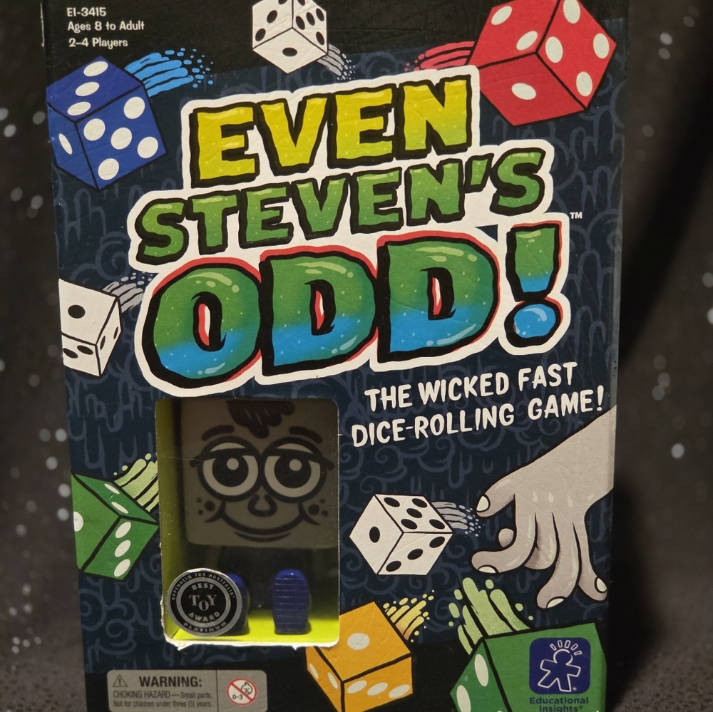 EVEN STEVEN'S ODD Dice Rooling Game